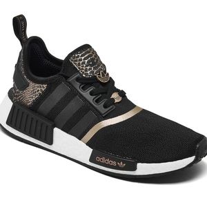 Womens NMD Adidas Sneakers. Snakeskin rose gold. Limited edition